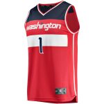 NBA youth washington wizards johnny davis fanatics red fast break replica jersey – icon edition Collection - Official Jerseys & Hats | NBA Store