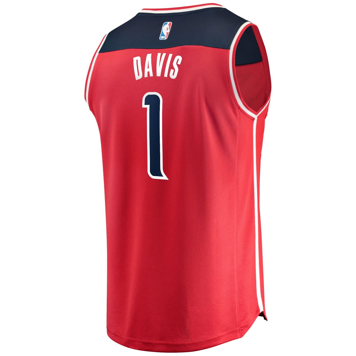 NBA youth washington wizards johnny davis fanatics red fast break replica jersey – icon edition Collection - Official Jerseys & Hats | NBA Store