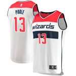 NBA youth washington wizards jordan poole fanatics white fast break player jersey – association edition Collection - Official Jerseys & Hats | NBA Store