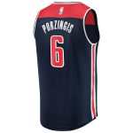 NBA youth washington wizards kristaps porzingis fanatics navy fast break player jersey – statement edition Collection - Official Jerseys & Hats | NBA Store