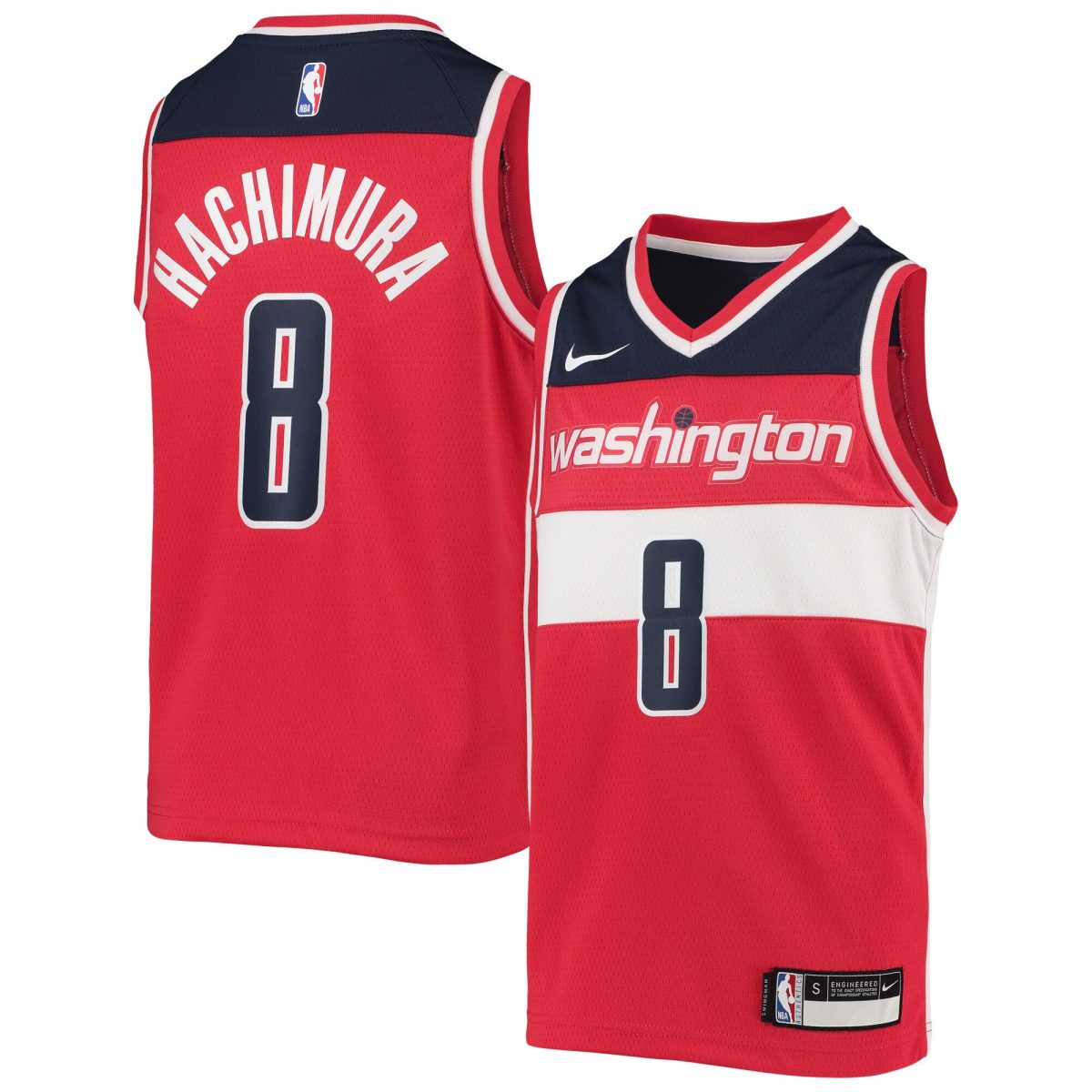 NBA youth washington wizards rui hachimura nike red team swingman jersey Collection - Official Jerseys & Hats | NBA Store